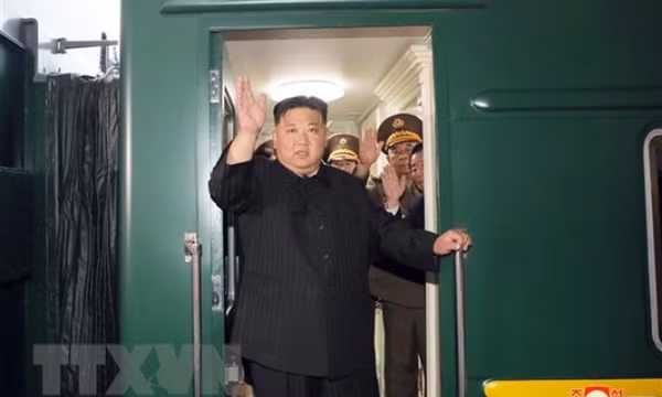 Điện Kremlin xác nhận nhà lãnh đạo Triều Tiên Kim Jong-un đã tới Nga