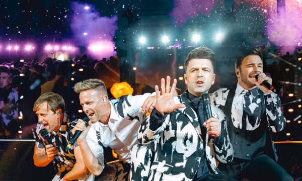 Đêm nhạc Westlife 100% là vé ngồi, giá cao nhất 4 triệu