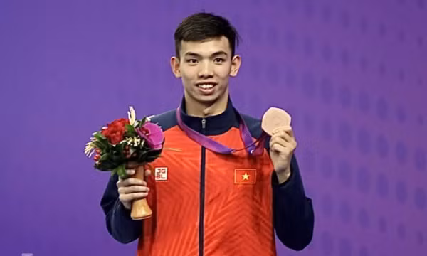 Huy Hoàng vượt thành tích của Ánh Viên ở Asiad
