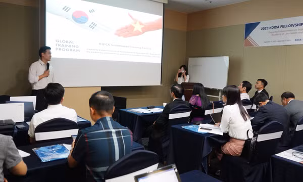 Khai giảng chương trình tập huấn của KOICA năm 2023 tại Hàn Quốc