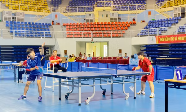 Khai mạc Giải bóng bàn HKPĐ tỉnh Quảng Ninh lần thứ XI