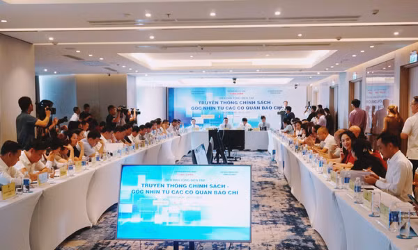 Diễn đàn "Truyền thông chính sách - Góc nhìn từ các cơ quan báo chí”