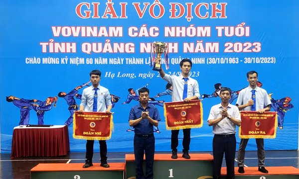 TP Hạ Long giành giải Nhất toàn đoàn Giải vô địch Vovinam
