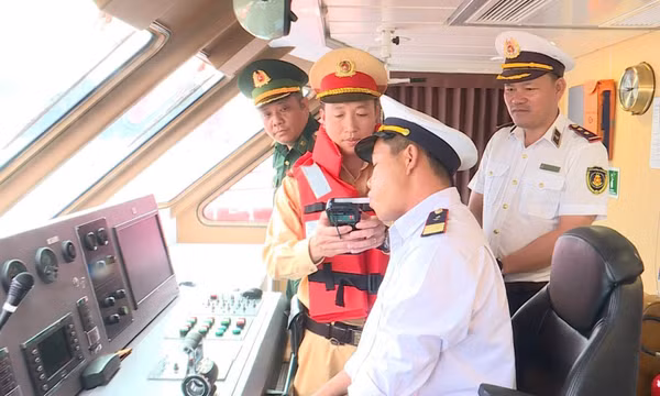 Xử lý nghiêm vi phạm nồng độ cồn trên tuyến giao thông thủy nội địa