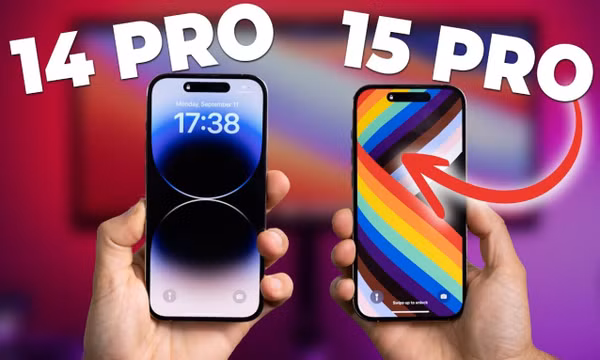 Tốc độ 5G trên iPhone 15 Pro nhanh hơn 14 Pro thế nào