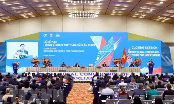 Bế mạc Hội nghị Nghị sỹ Trẻ Toàn cầu lần thứ 9 tại Hà Nội