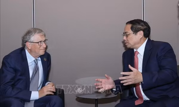 Thủ tướng Phạm Minh Chính tiếp các doanh nghiệp hàng đầu Hoa Kỳ
