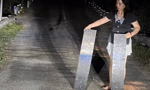 Xác minh vụ gắn bàn chông trên đường “bẫy xe” để cướp