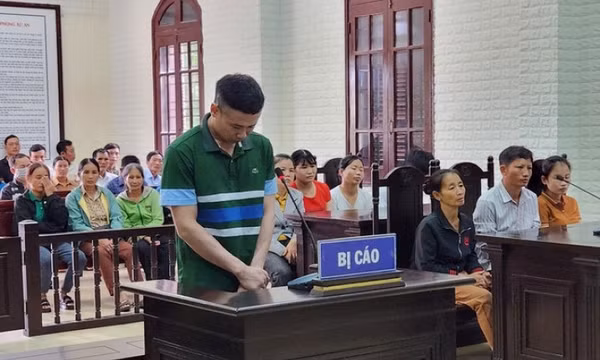 Đâm chết bố vợ, thầy giáo lĩnh 18 năm tù giam