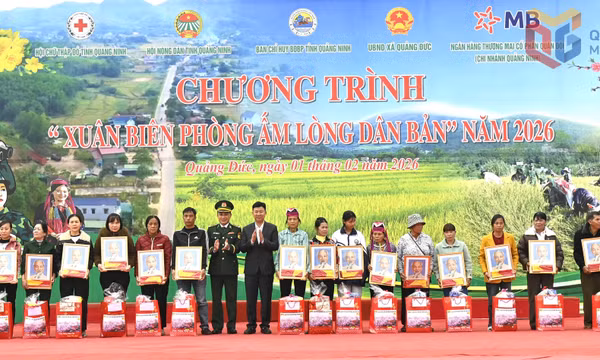 Mùa xuân ấm áp nơi phên giậu Tổ quốc
