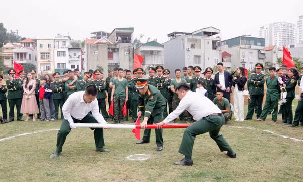 Bộ CHQS tỉnh Quảng Ninh tổ chức hoạt động vui xuân, nâng cao đời sống tinh thần bộ đội