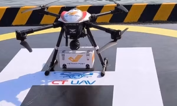 Triển khai tuyến giao hàng bằng UAV xuyên biển đầu tiên ở TP Hồ Chí Minh