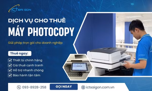Nên mua hay thuê máy photocopy cho văn phòng: Bài toán chi phí