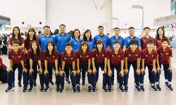 Tuyển futsal nữ Việt Nam lên đường dự giải Đông Nam Á