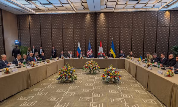 Nga – Ukraine đàm phán tại Geneva do Mỹ làm trung gian sau gần 4 năm chiến sự