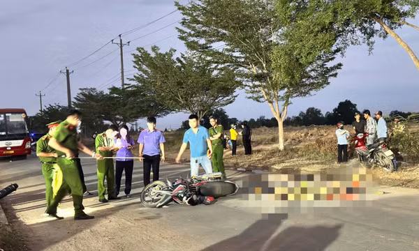 Công nhân vừa tan ca, bị tông tử vong trong Khu công nghiệp Hàm Kiệm 2