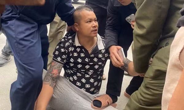 Bắt nam thanh niên cướp ngân hàng ở Lào Cai