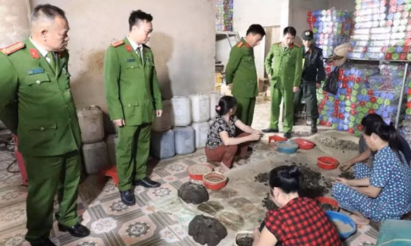 Triệt phá đường dây sản xuất thuốc đông y giả