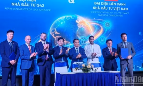 G42 và liên danh doanh nghiệp Việt Nam hợp tác đầu tư 1 tỷ USD phát triển hạ tầng AI và điện toán đám mây