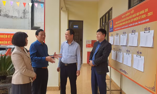 Ban bầu cử đại biểu Quốc hội số 2, khóa XVI, tỉnh Quảng Ninh, họp phiên thứ nhất