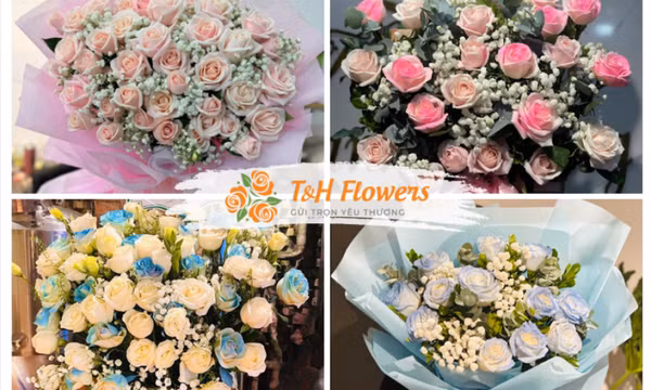 Cửa hàng hoa Quảng Ninh T&H Flowers: Mở rộng mạng lưới điện hoa toàn quốc, phục vụ khách hàng mọi nơi