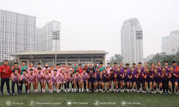 VFF động viên các đội dự tuyển nữ trẻ trước thềm Tết Nguyên đán