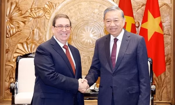 Tổng Bí thư Tô Lâm tiếp Đặc phái viên Đảng, Nhà nước Cuba