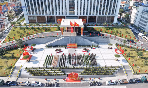 Ra quân bảo đảm ANTT và phòng chống đốt pháo trái phép Tết Nguyên đán 2026