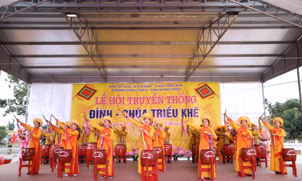 Rộn ràng hội Đình – Chùa Triều Khê