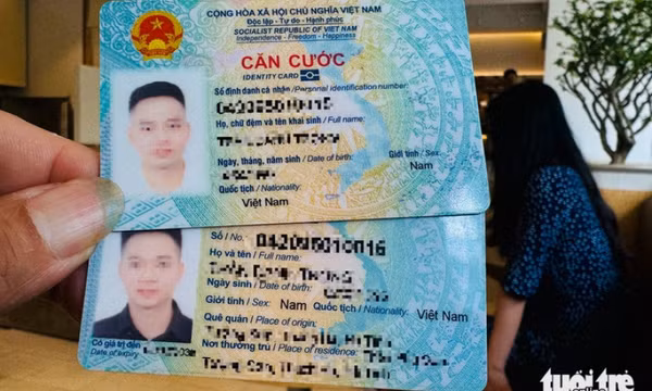 Bộ Công an đề xuất cấp đổi trực tuyến thẻ căn cước do sắp xếp đơn vị hành chính