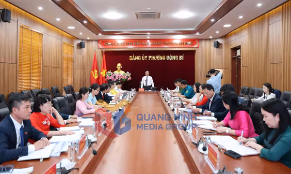 Hội nghị BTV, BCH và Kỳ họp thứ nhất HĐND phường Uông Bí, nhiệm kỳ 2021-2026, tháng 7-2025