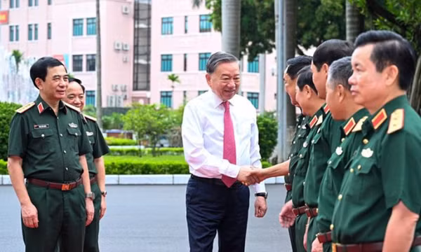 Phát biểu của Tổng Bí thư Tô Lâm tại buổi làm việc với Tổng cục Chính trị QĐND Việt Nam