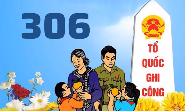 306 - là số hộ người có công với cách mạng và thân nhân liệt sĩ được hỗ trợ xây mới và sửa chữa nhà ở