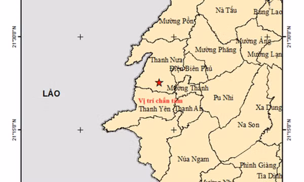 Động đất mạnh 3 độ tại Điện Biên