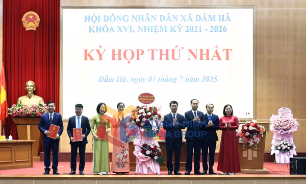 Hội nghị BTV, BCH và Kỳ họp thứ nhất, khóa XVI, HĐND xã Đầm Hà, nhiệm kỳ 2021-2026, tháng 7-2025