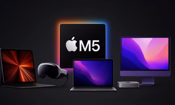 5 thiết bị của Apple dự kiến được trang bị chip M5 trong năm