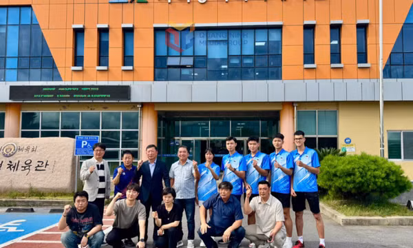 Đoàn thể thao Quảng Ninh tập huấn tại Hàn Quốc