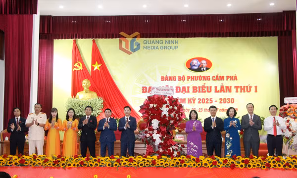 Đại hội đại biểu Đảng bộ phường Cẩm Phả lần thứ I, nhiệm kỳ 2025-2030