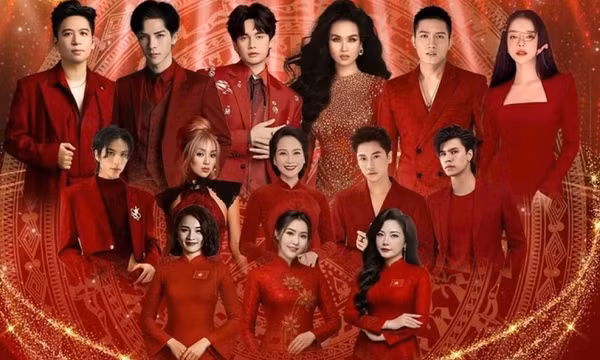 Anh Tú, Võ Hạ Trâm hát cùng các 'ngôi sao' sắc phục công an