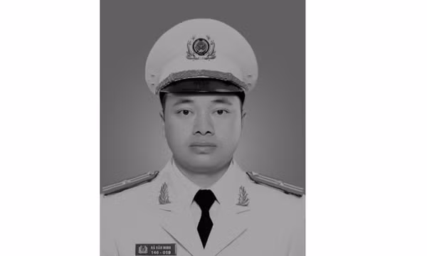 Một cán bộ cảnh sát giao thông Lai Châu hy sinh khi làm nhiệm vụ