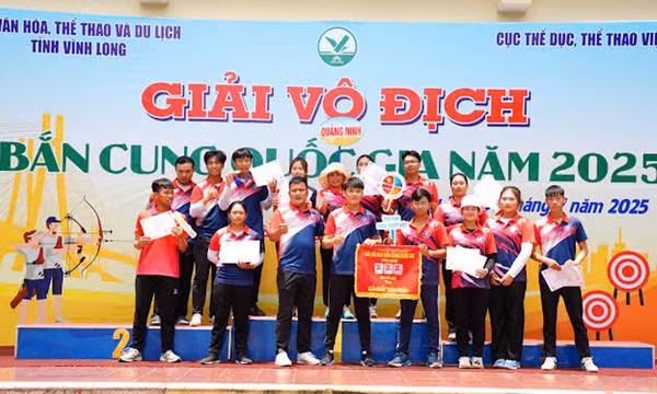 Quảng Ninh giành 11 HCV, xếp Nhất toàn đoàn Giải VĐ Bắn cung quốc gia 2025