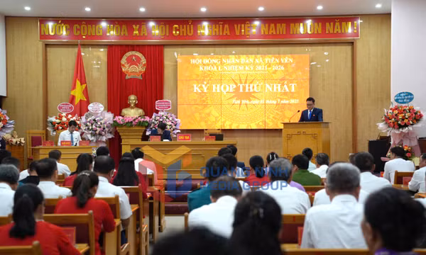 Hội nghị Ban Thường vụ Đảng ủy, Ban Chấp hành Đảng bộ, HĐND xã Tiên Yên kỳ họp thứ nhất, tháng 7-2025