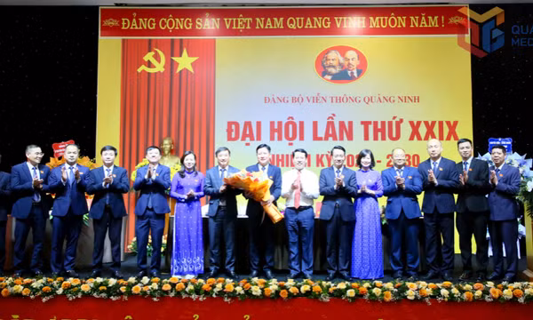 Đại hội đại biểu Đảng bộ Viễn thông Quảng Ninh lần thứ XXIX