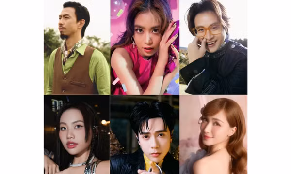 Phương Mỹ Chi, Hòa Minzy, Đen Vâu, Quang Hùng MasterD hát ở concert quốc gia