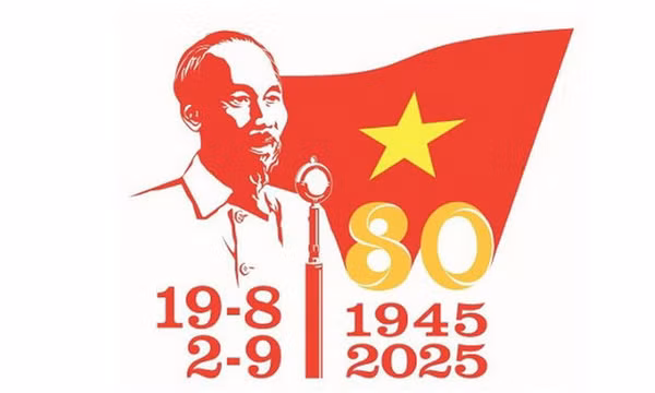 Mẫu logo chính thức cho các hoạt động kỷ niệm 80 năm Cách mạng tháng 8, Quốc khánh