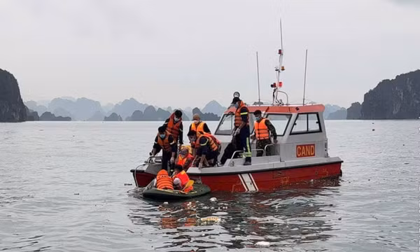 Xác định thi thể phát hiện gần đảo Titop là 1 trong 2 nạn nhân mất tích trong vụ lật tàu Vịnh Xanh 58