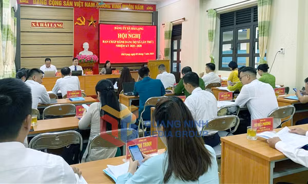 Hội nghị BTV, BCH và Kỳ họp thứ nhất HĐND xã Hải Lạng, nhiệm kỳ 2021-2026, tháng 7-2025