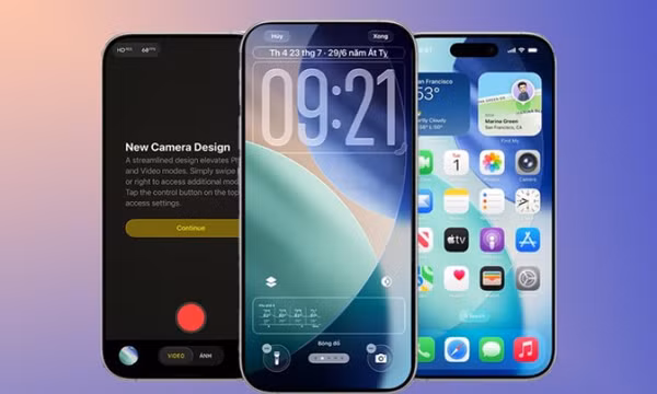 Apple tinh chỉnh Liquid Glass, thêm loạt tính năng thông minh trên iOS 26 Beta 4