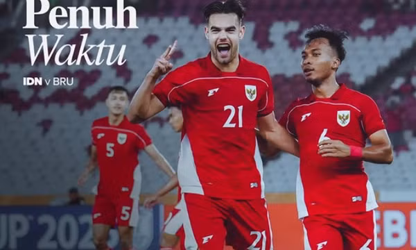 Indonesia thắng Brunei 8-0 ở trận ra quân giải U23 Đông Nam Á