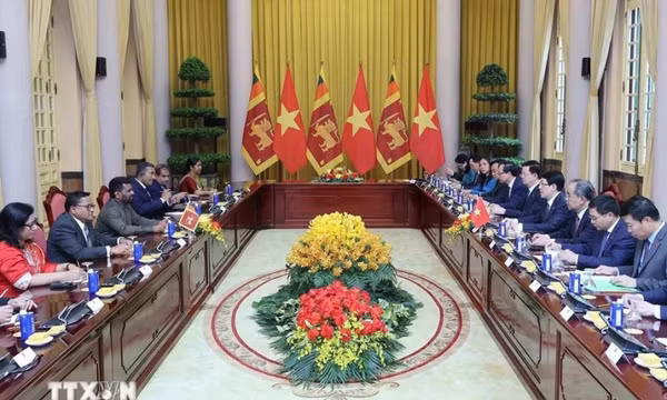 Đưa quan hệ hai nước Việt Nam và Sri Lanka phát triển lên những tầm cao mới